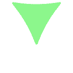 gif di un triangolo che punta in basso